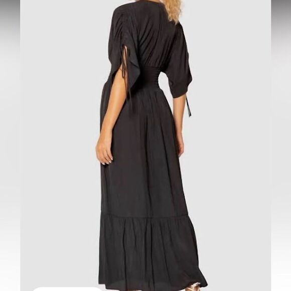 Lavender Brown Black Davina Maxi Dress M - Picture 2 of 10